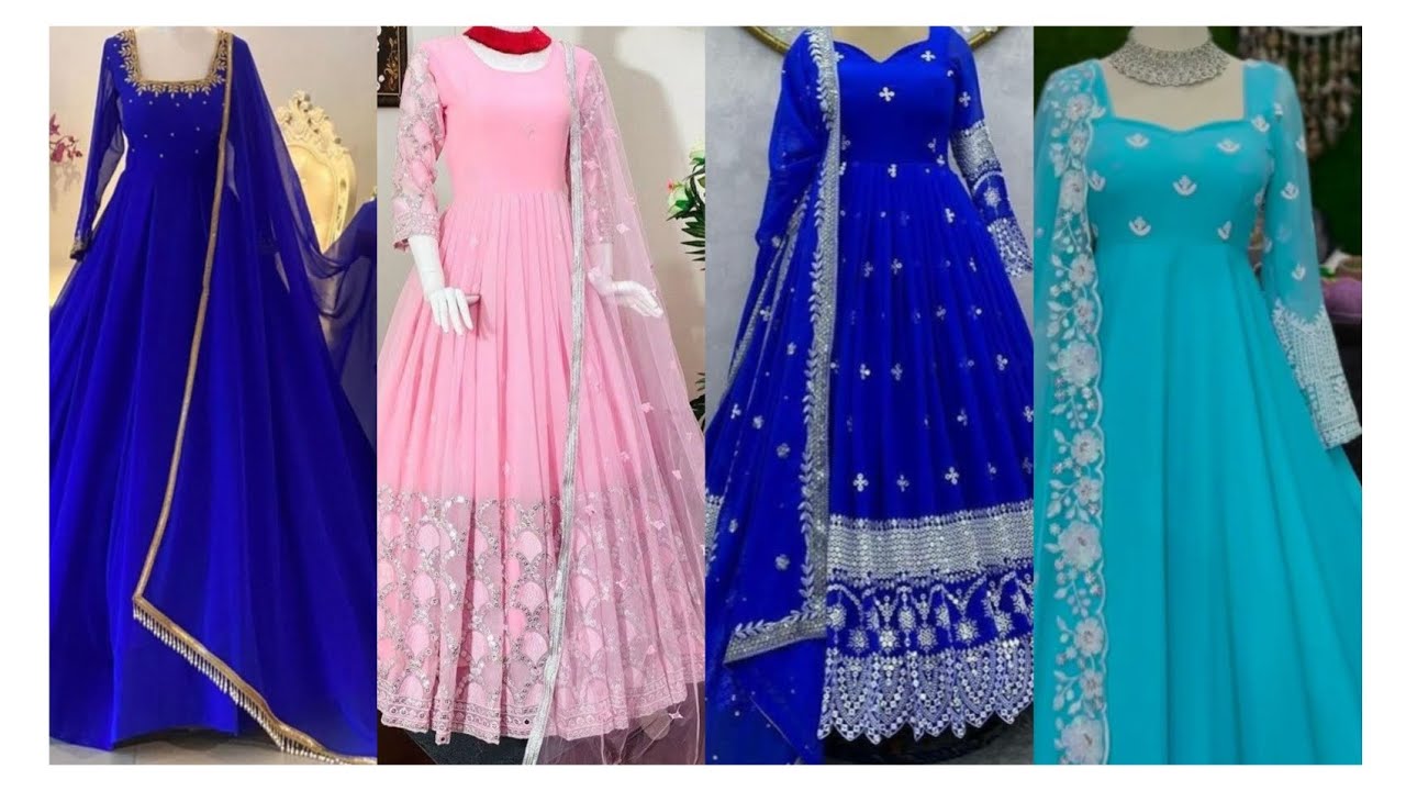 Long dress dresses design/ Long Frock Designs2025/frock ideas/frock designs/Long frock #frocks