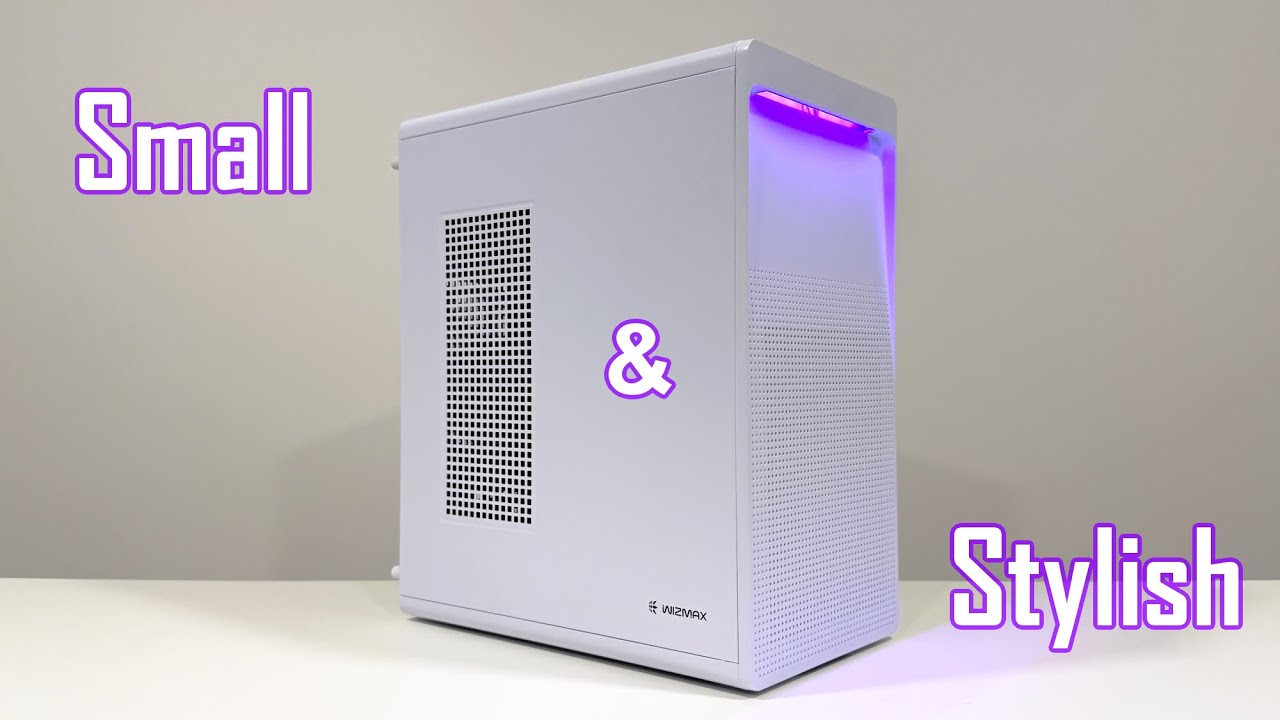 WIZMAX AURORA - White - Unboxing, Overview, PC Build