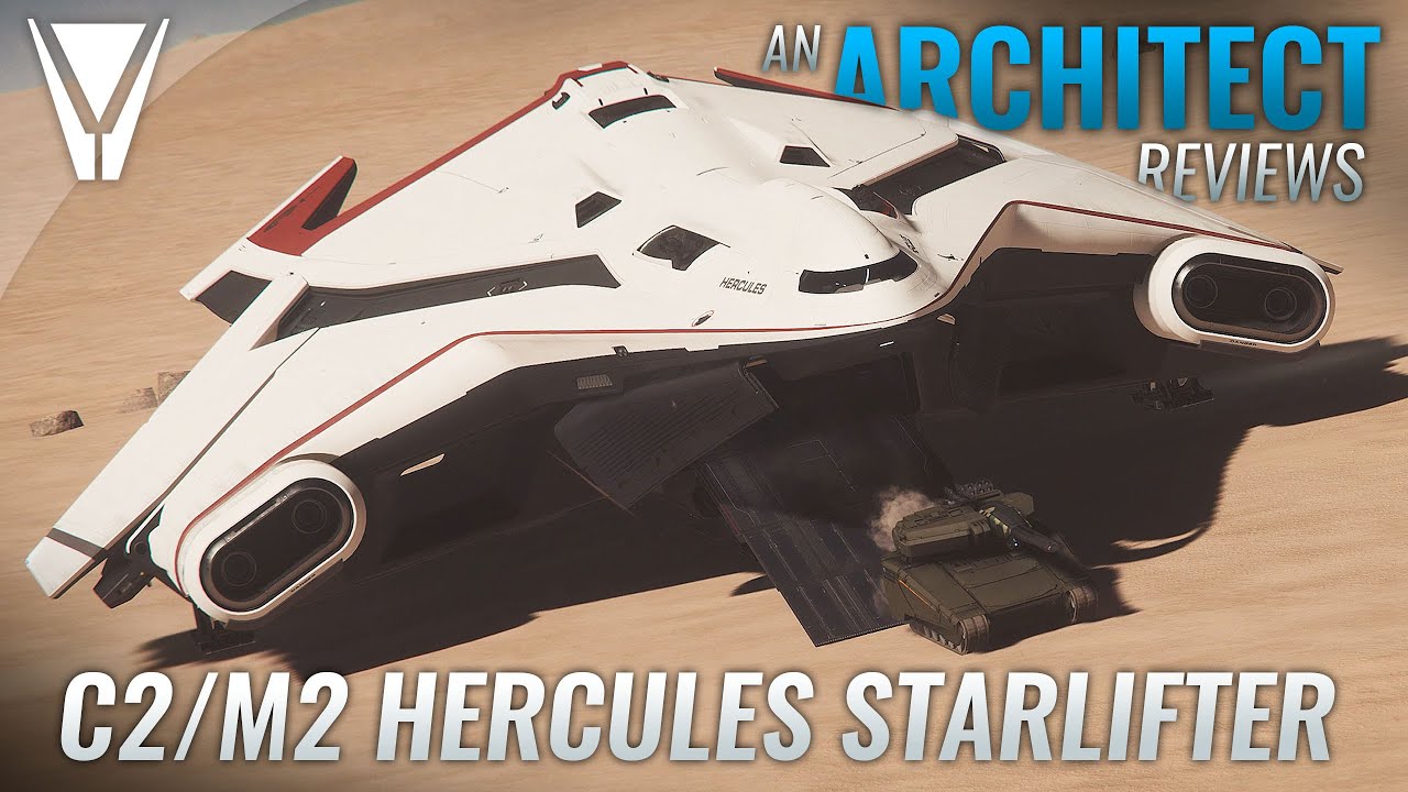 Архитектор рассматривает Starlifter — Star Citizen