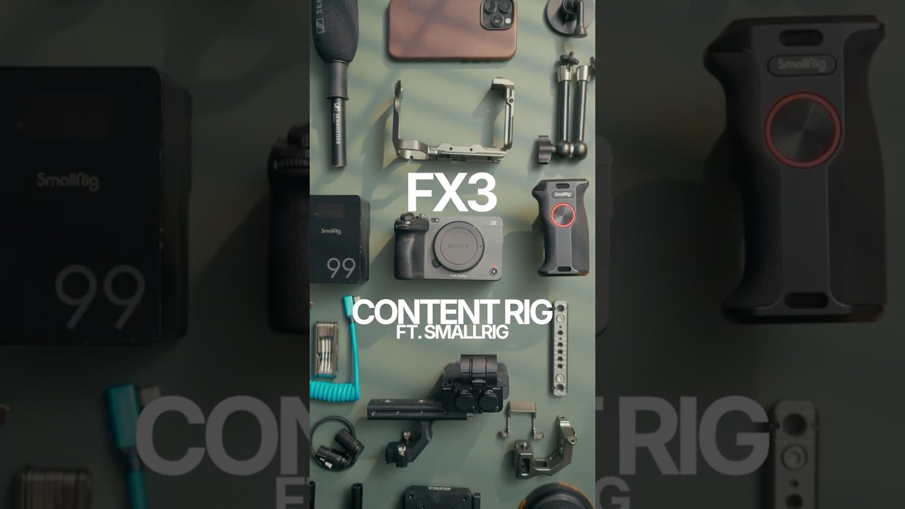 FX3 Content Rig with Monitor+ 👀🎥