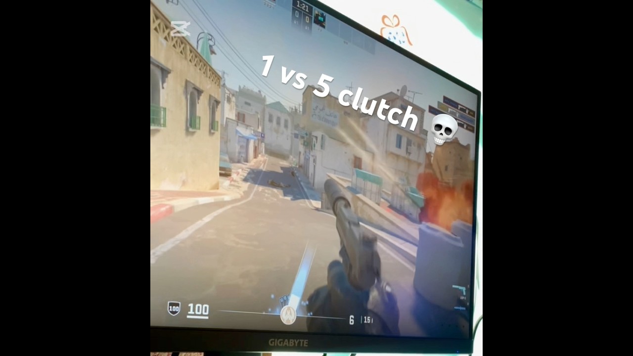 1 round 1vs5clutch                                         #csgo #csgomoments #csgolive #csgoclips