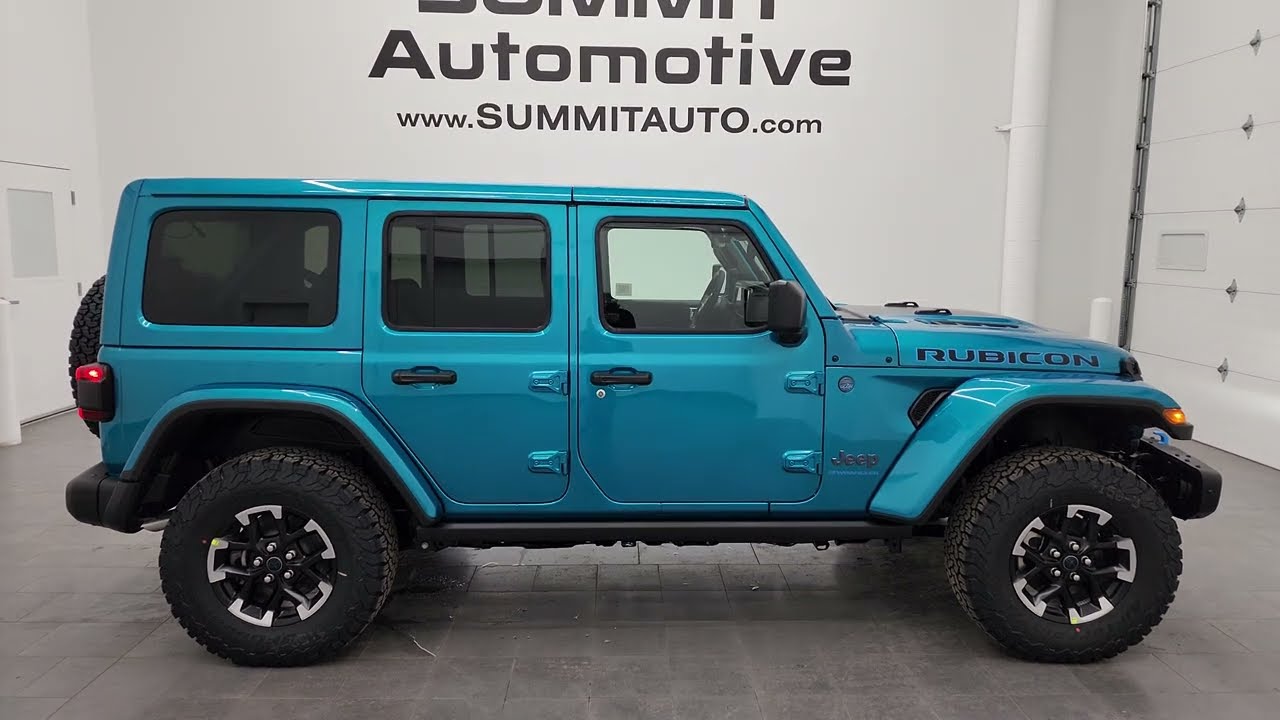 2024 JEEP WRANGLER RUBICON X 4XE BIKINI FULL HD 4K WALKAROUND 24J191 SOLD!