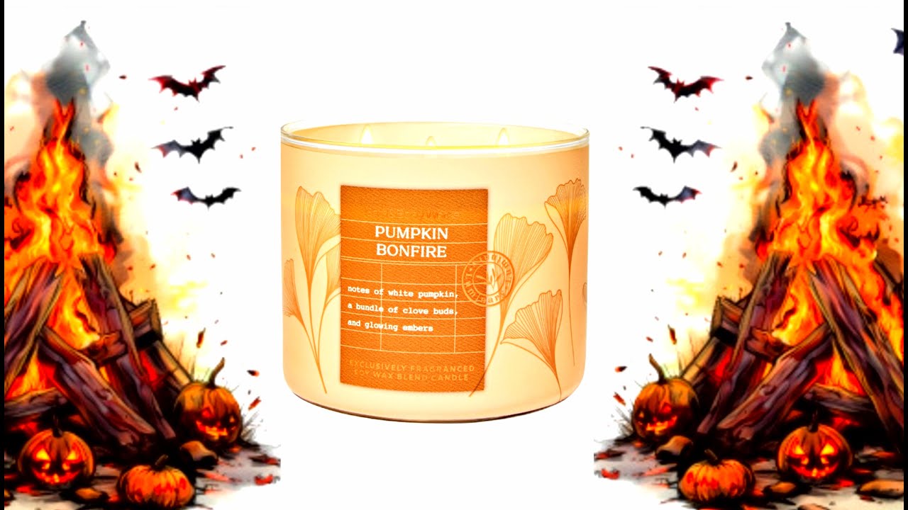 Bath & Body Works Candle Review: 🔥 Pumpkin Bonfire 🔥 ~Fall 2025~