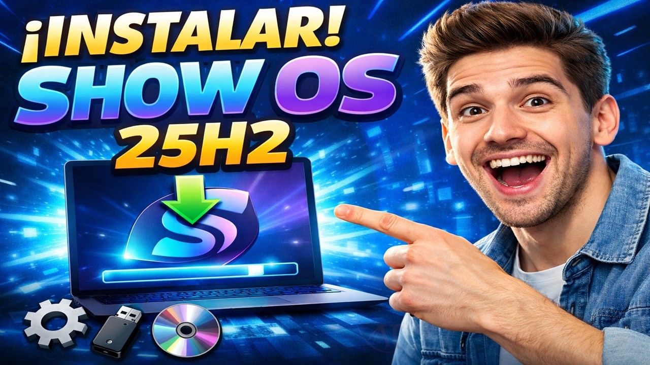 SHOW OS 25H2: Tu PC correrá mucho más rápido con esto