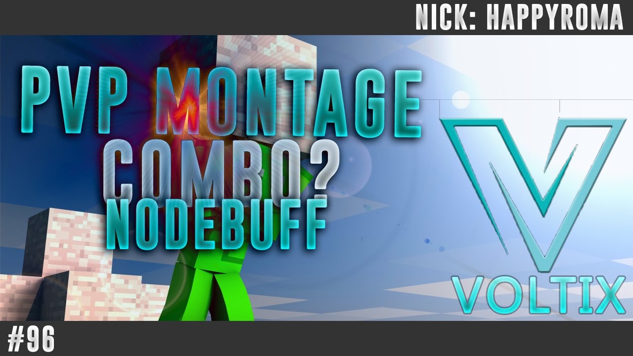 #96 | MineCraft | Voltix NET| PVP MONTAGE NoDebuff COMBO?