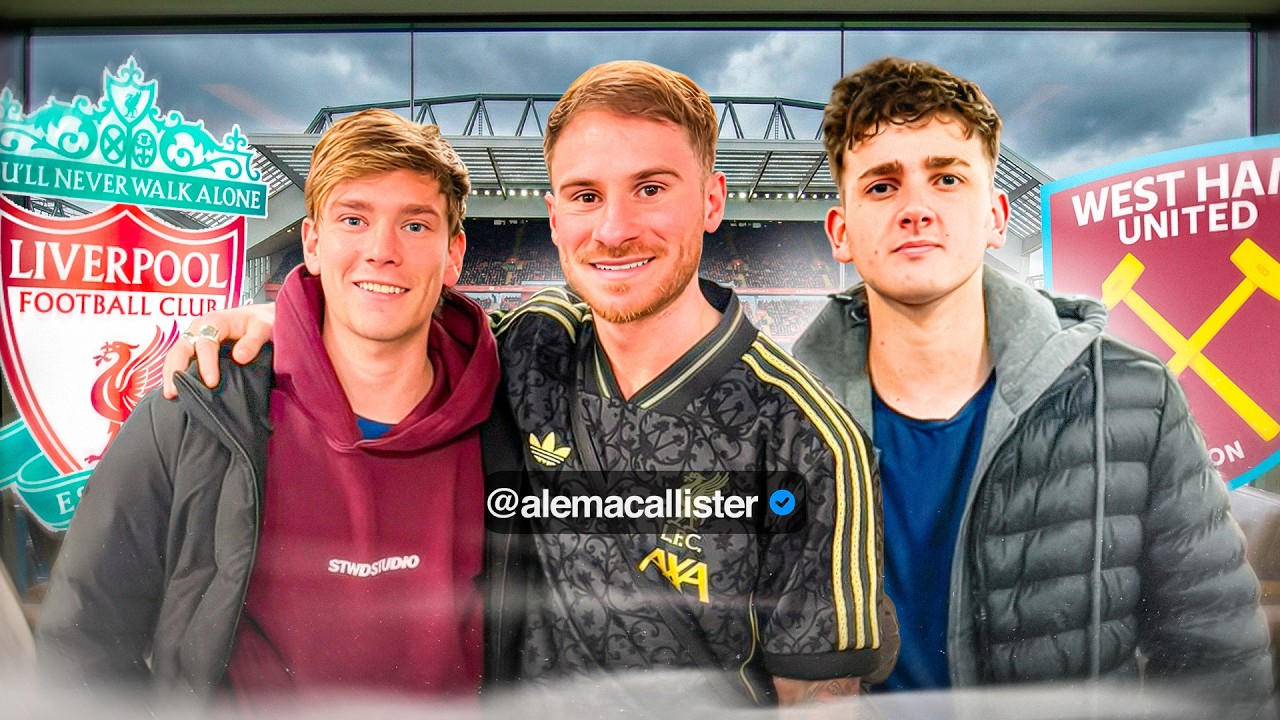 ALEXIS MAC ALLISTER NOS INVITA A ANFIELD A VER AL LIVERPOOL, HACE UN GOL Y GOLEAN AL WEST HAM
