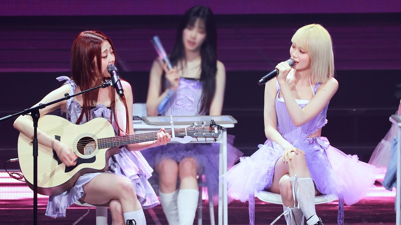 240511 르세라핌 윤진 & 채원 'Raise y_our glass' 직캠 LE SSERAFIM Yunjin Chaewon 4k Fancam @'FEARNADA' 2024 S/S