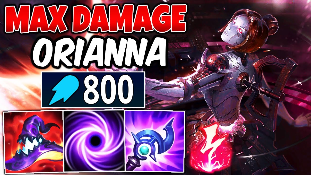 MAX DAMAGE ORIANNA IS THE STRONGEST MID LANER? (THAT BURST IS BROKEN) - League of Legends