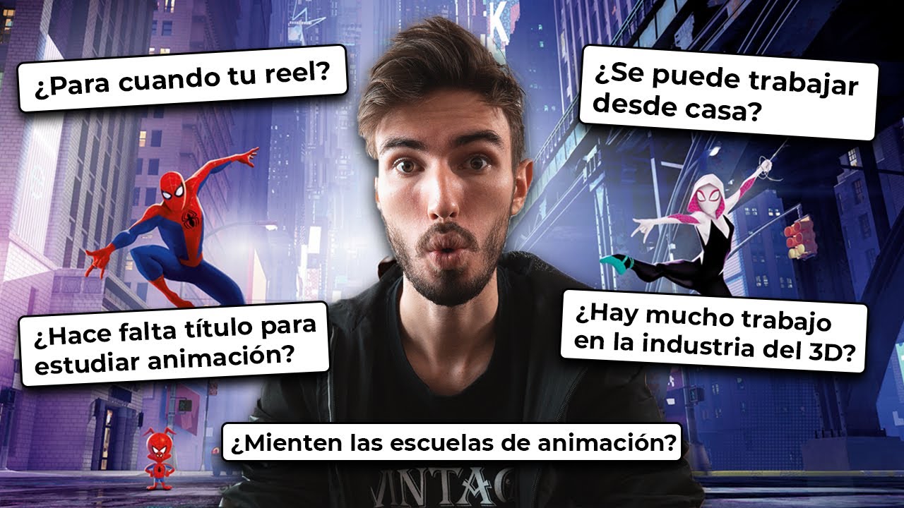 RESPONDIENDO PREGUNTAS sobre ANIMACIÓN 3D (Parte 2) 🕷