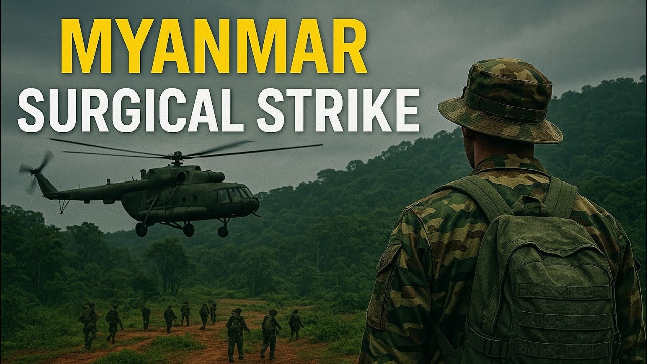 Myanmar Surgical Strike Explained | India’s Precision Attack!