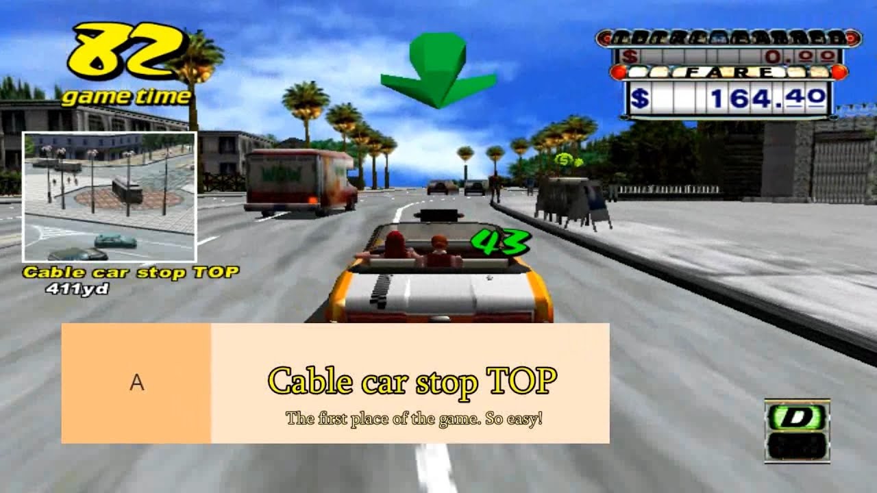 Crazy Taxi - Arcade - $102,069.83 - Gena - 224 customers + Places Tier List [REDREAM]