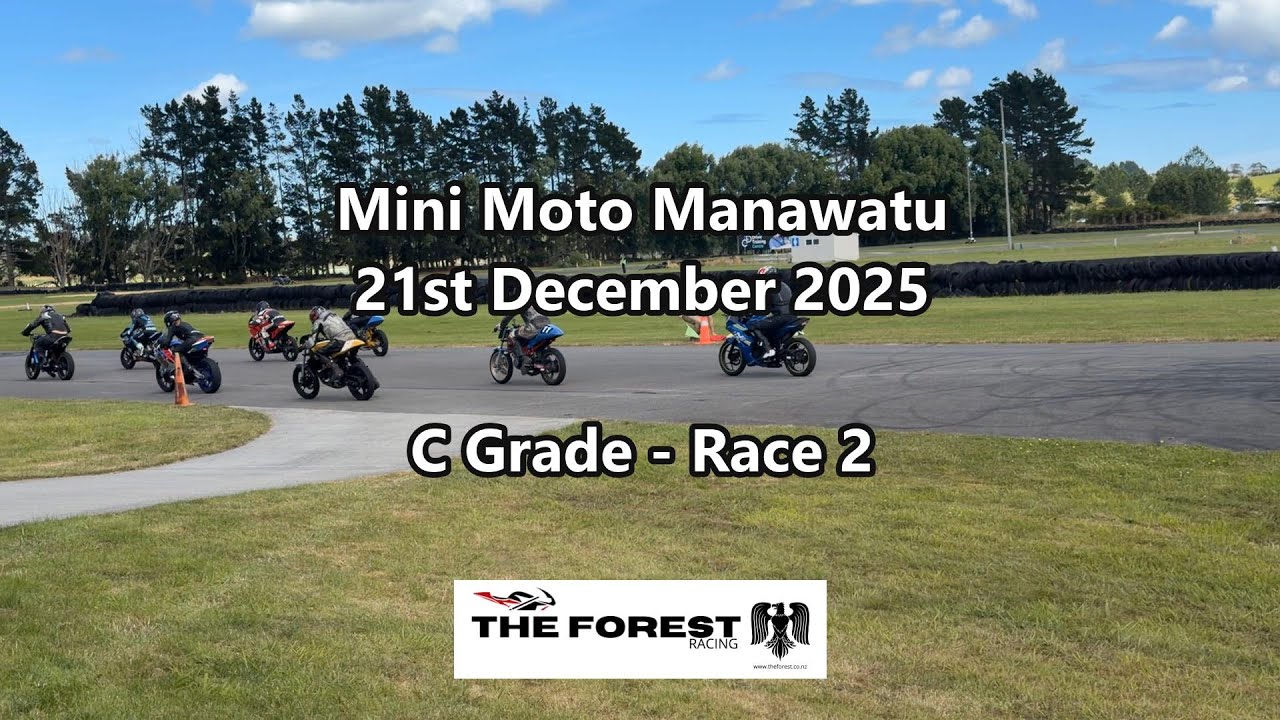 C Grade Race 2 - Mini Moto Manawatu 21st December 2025