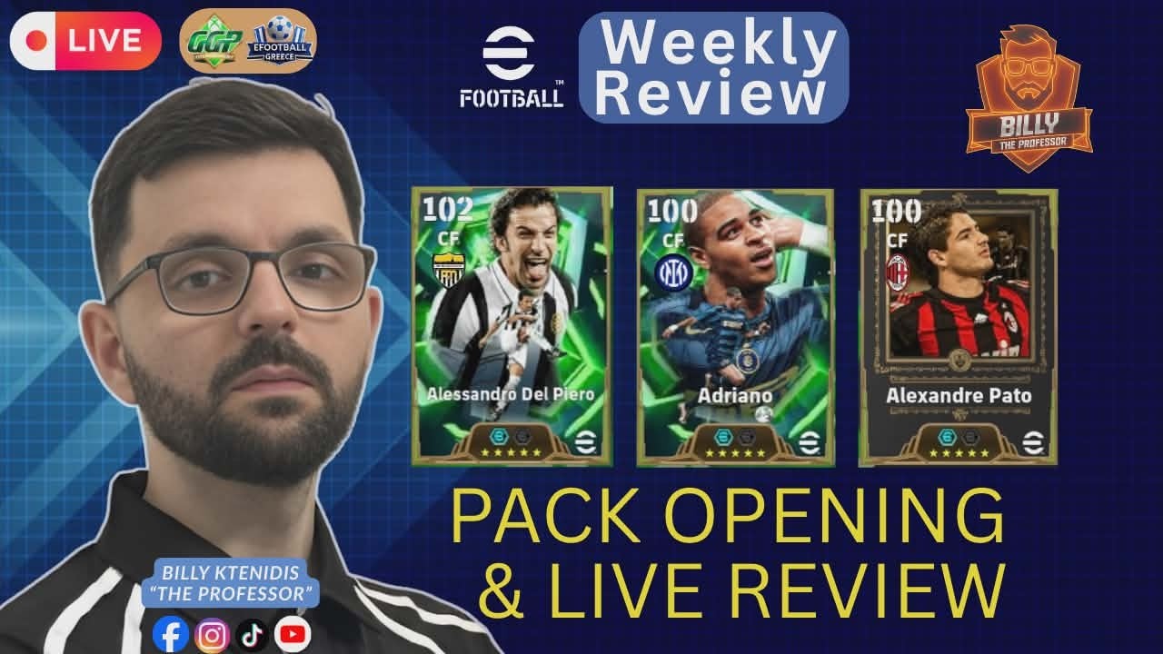 Αδειάζω το πακέτο για Del Piero, Adriano & Pato // Weekly Review 3/5