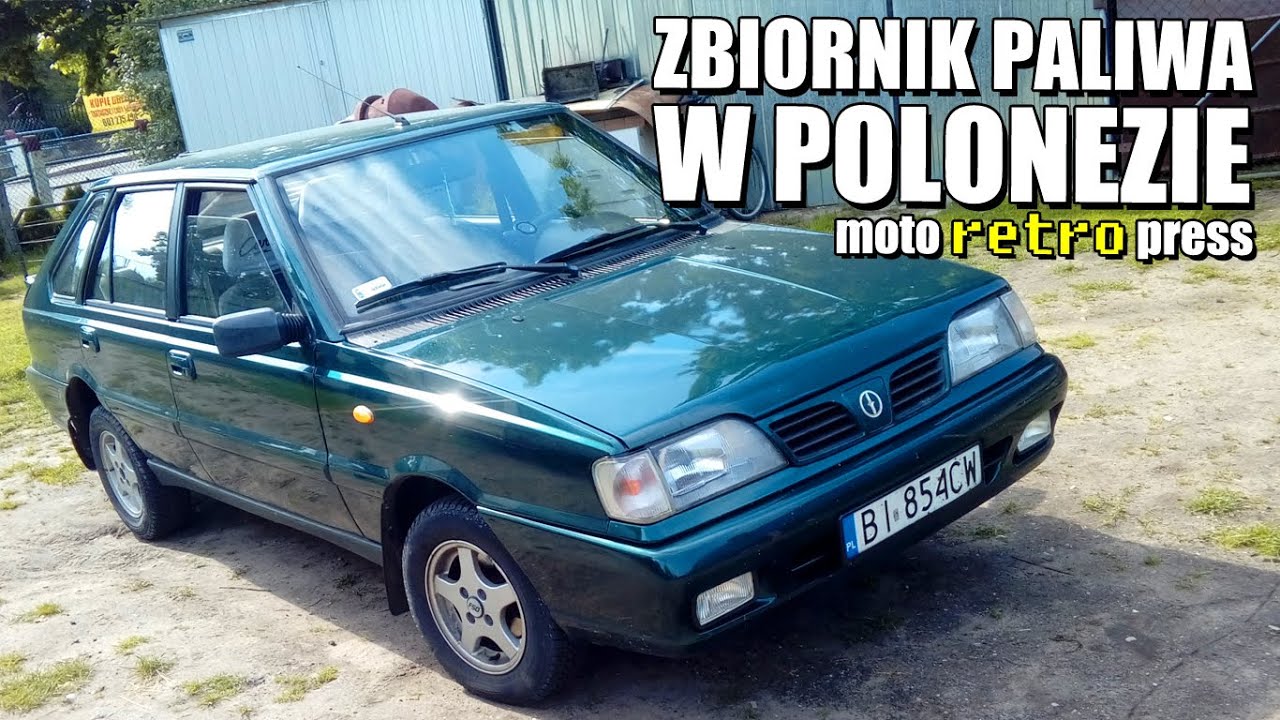 Wymiana zbiornika na benzynę na nowy - Polonez Caro Plus