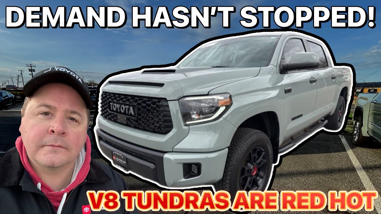 Ciężar&oacute;wki Toyota Tundra z silnikiem V8 wciąż cieszą się OGROMNYM popytem!