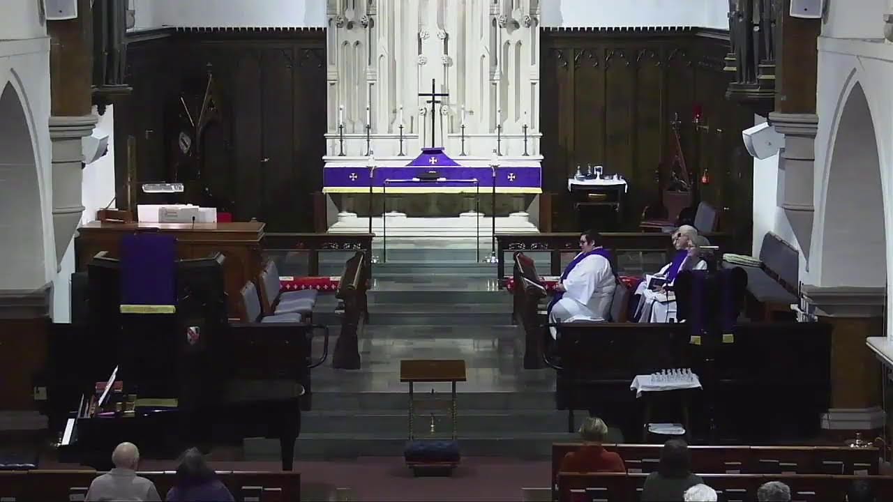St. Matthew's Episcopal Cathedral, Laramie, Wyoming, March 1, 2026.  2nd Sunday in Lent.
