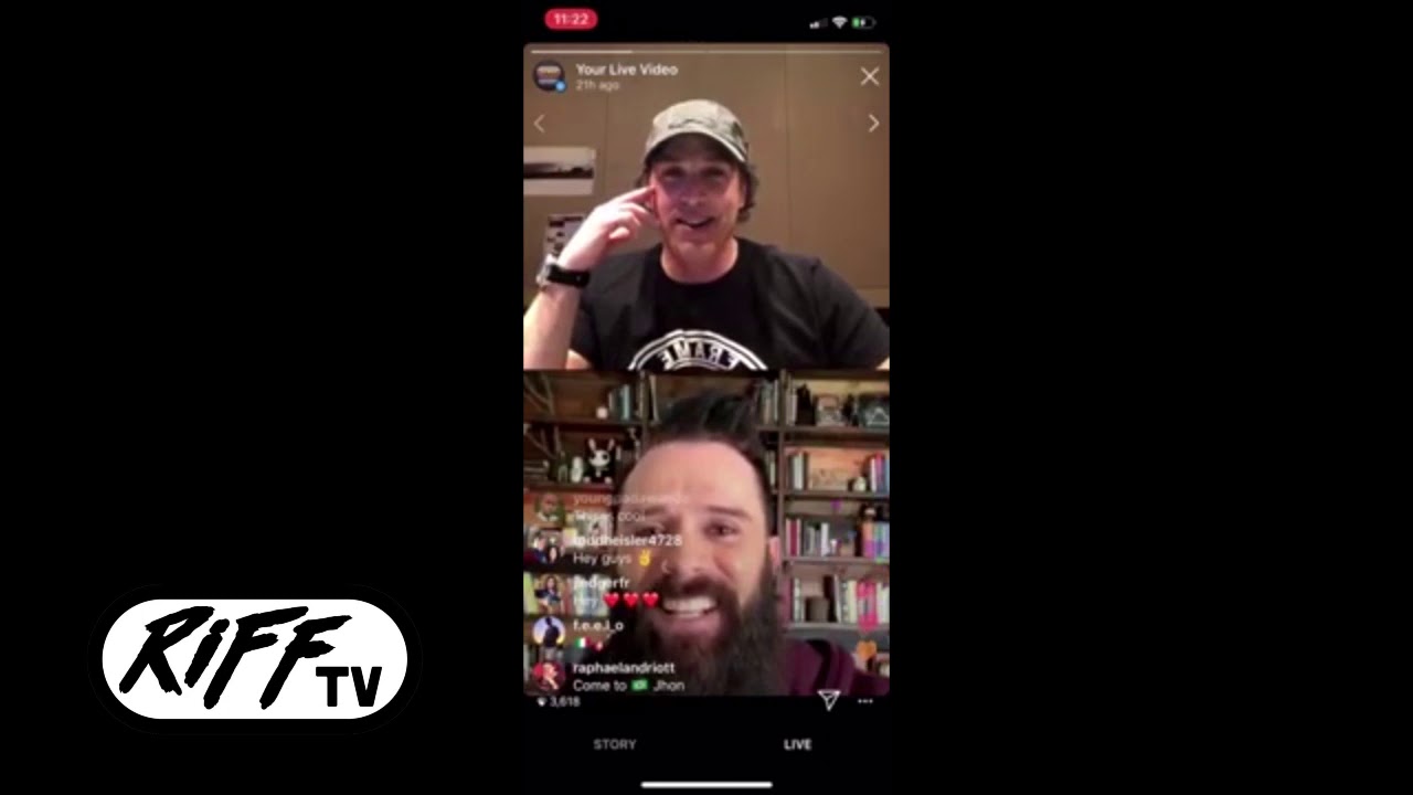 WRIF Virtual Rock Room - John Cooper of Skillet
