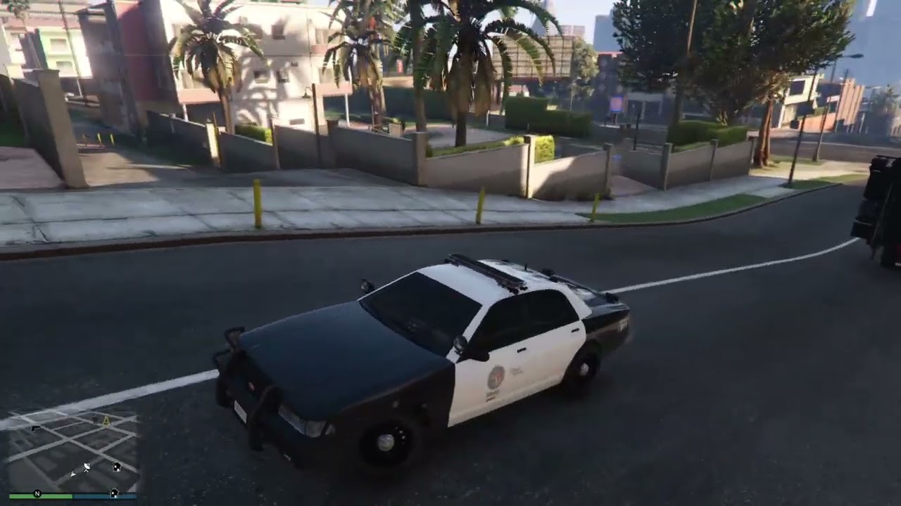 playing as a cop in Grand Theft Auto V