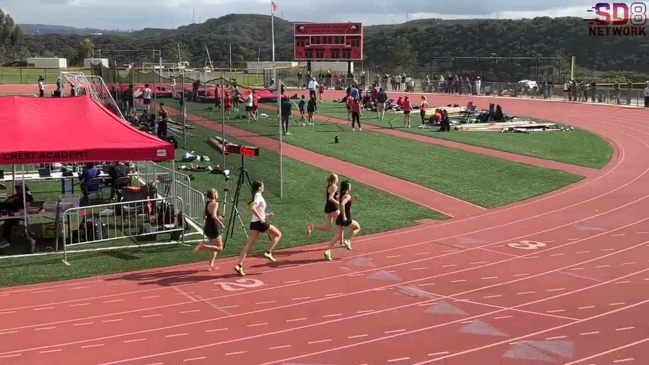 CA Winter Championships: Qualifier Meet- Girls 600m