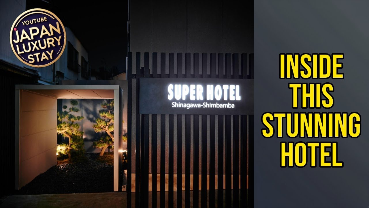 Super Hotel Shinagawa Shinbanba - Inside This Stunning Hotel | Tokyo, Japan⭐
