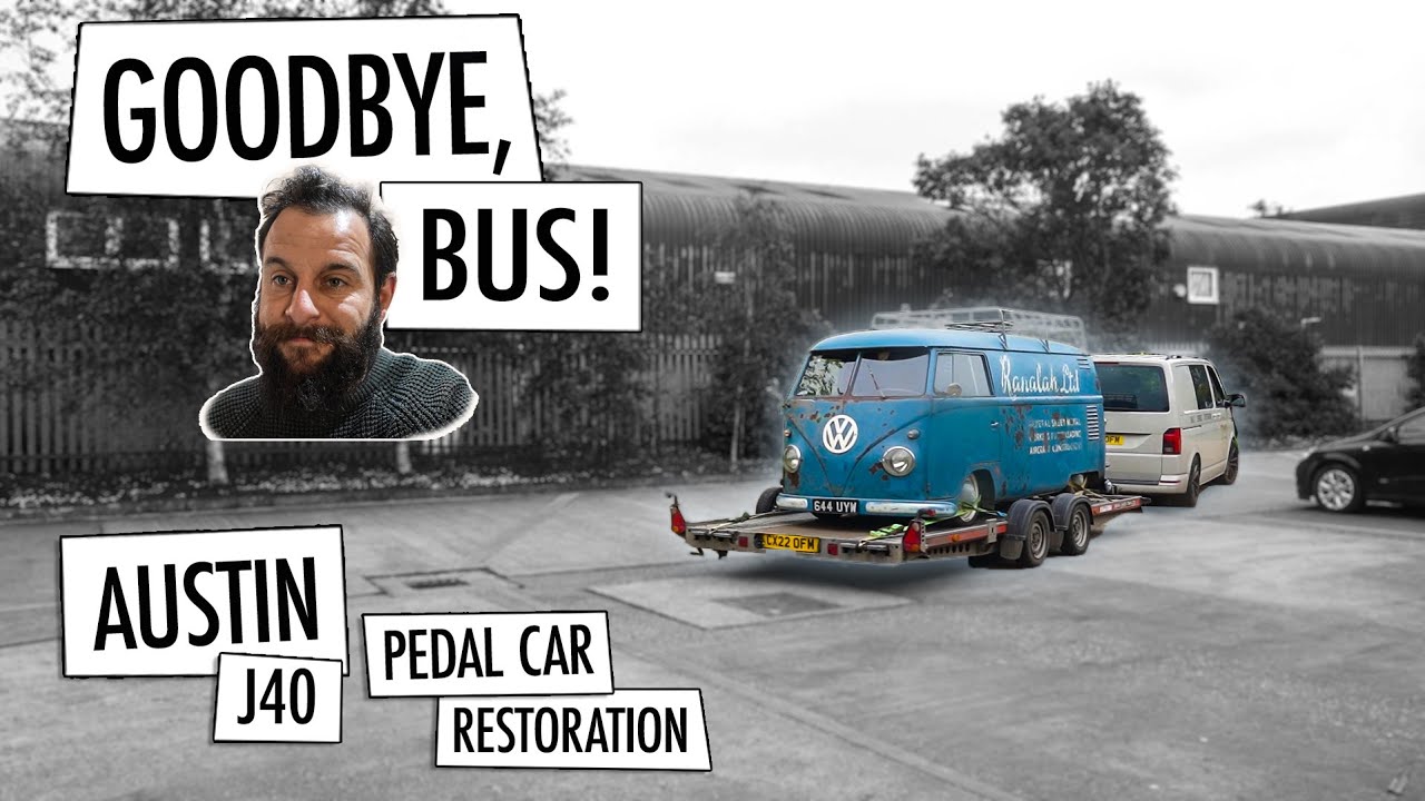 Goodbye, Bus! | Austin J40 Pedal Car Restoration | Ep.4