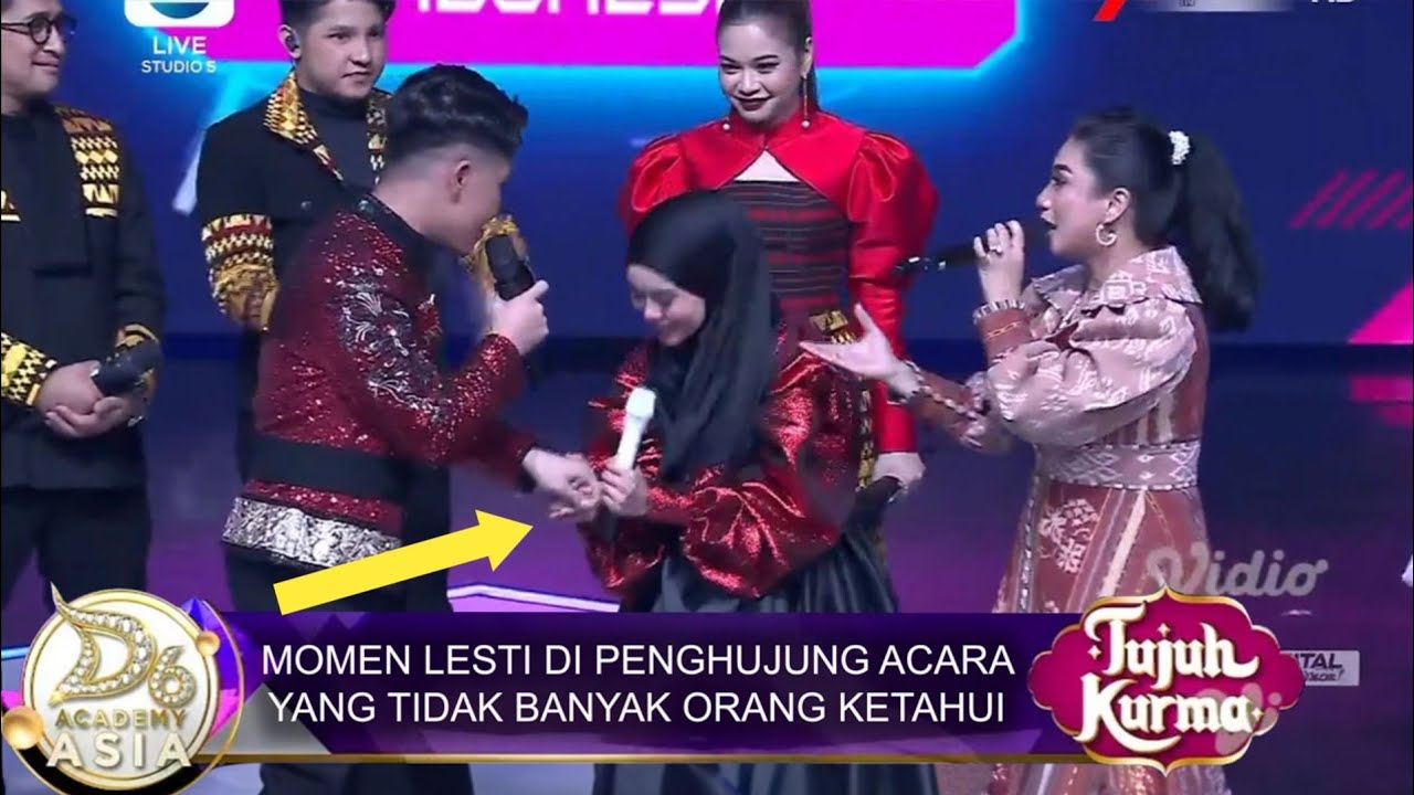 Momen Lesti Mendapat Ucapan Tak Terduga Dari Para Juri Dan Peserta Di Penghujung Acara
