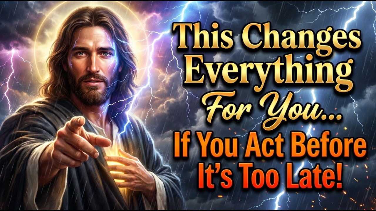 God Says: This Changes Everything For You… If You Act Before It’s Too Late! God Always | God First