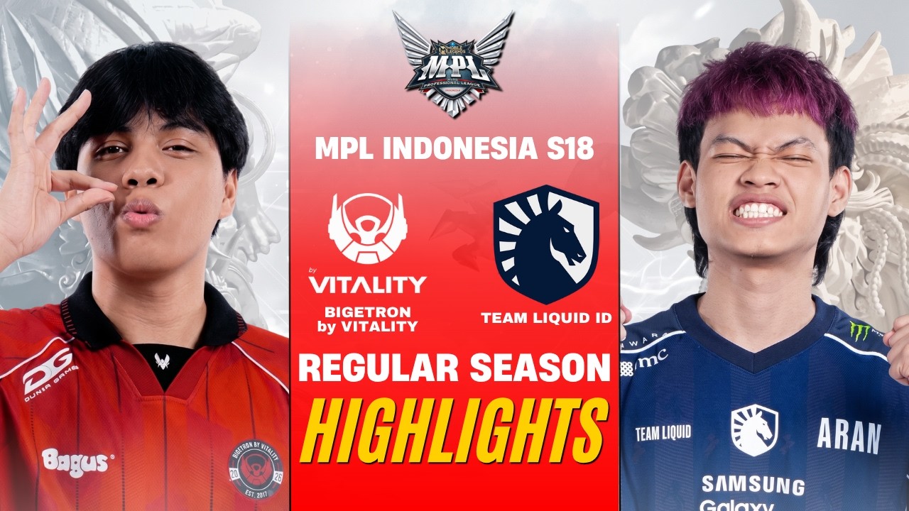 [HIGHLIGHTS] BIGETRON BY VITALITY vs TEAM LIQUID ID MPL ID S18 REGULAR SEASON | BTR vs TLID