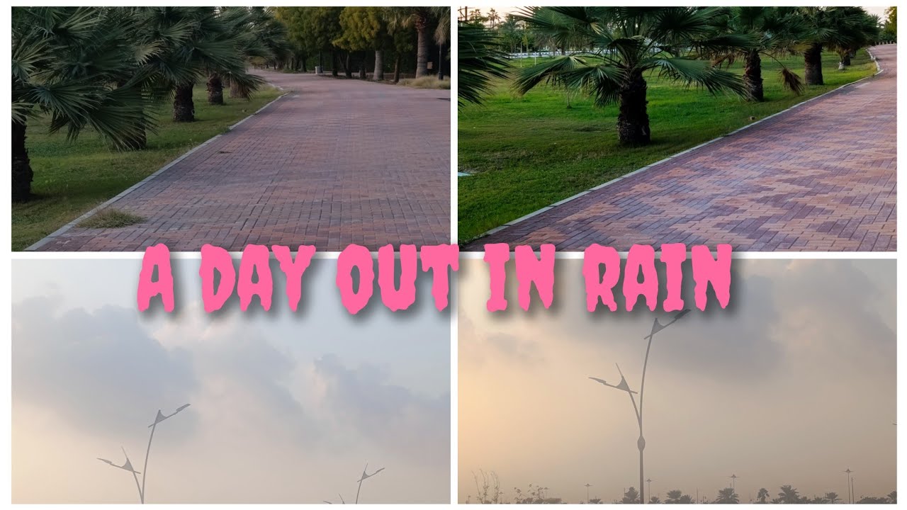Day Out in Rain ☔ | Calm & Relaxing Vlog Rainy Weather 🌦️ | Enjoying a Rainy Day Outside 🌧️ | 