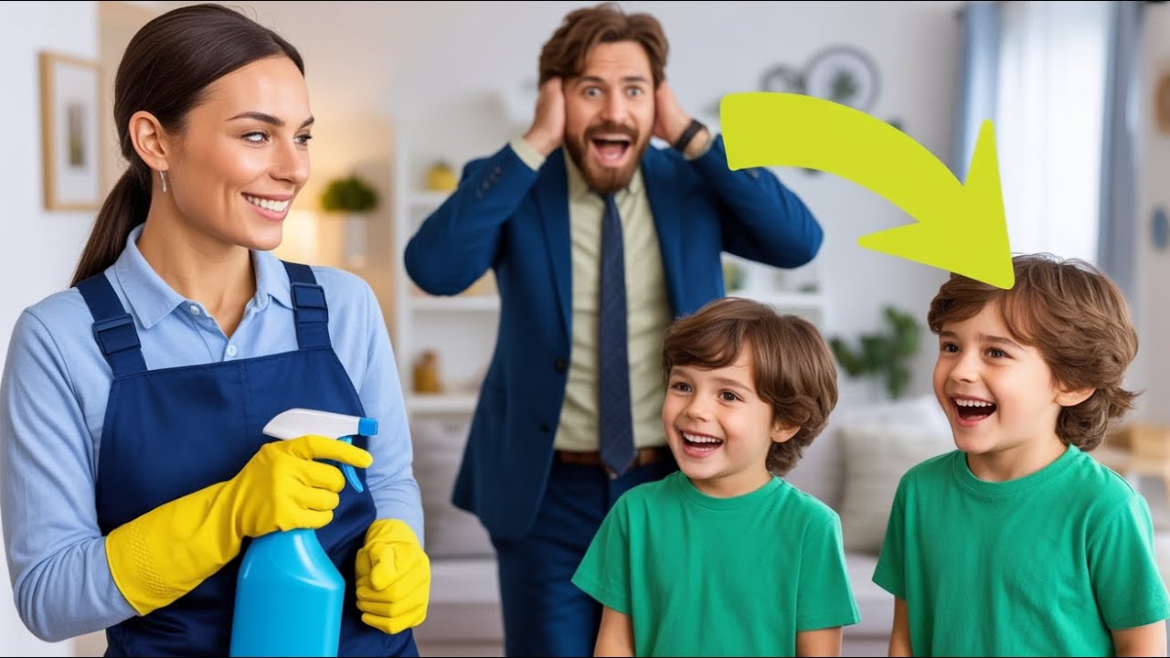 DISCOVER HOW A CLEANING LADY REVEALED A HIDDEN TRUTH THAT TRANSFORMED 2 BLIND MILLIONAIRE'S KIDS!
