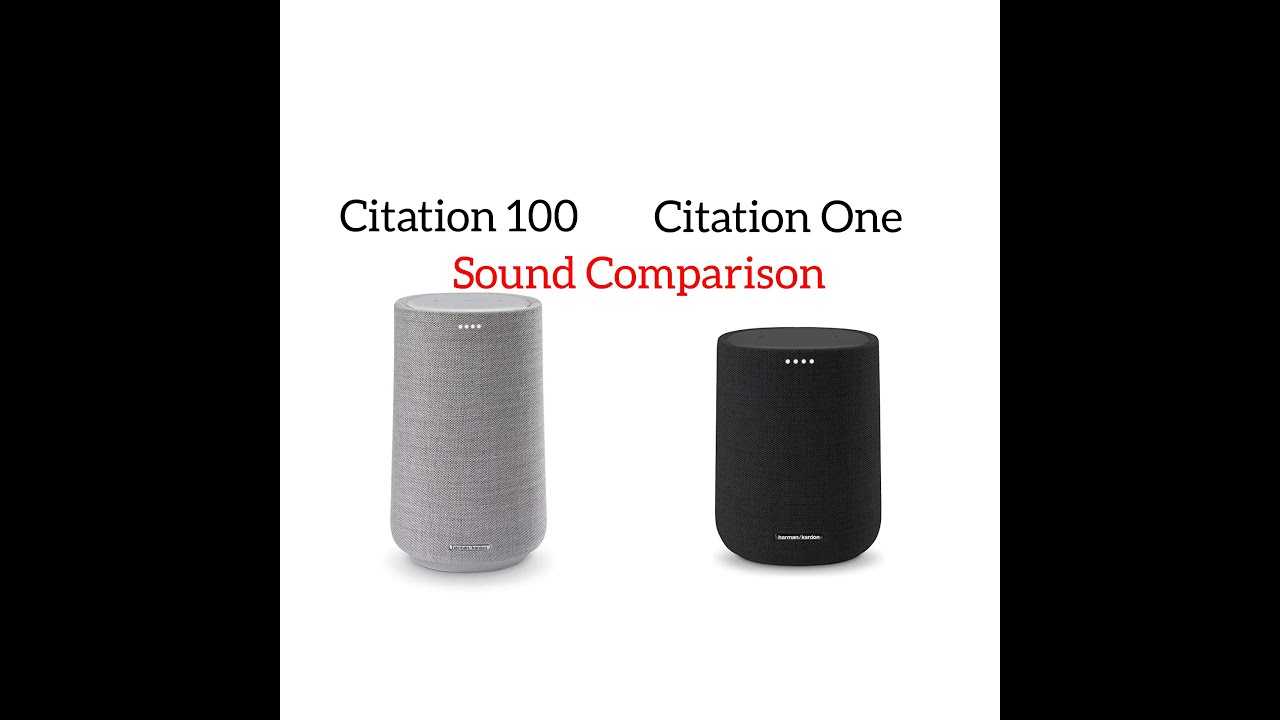 Harman/kardon Citation 100 and Citation One | Sound Comparison Test