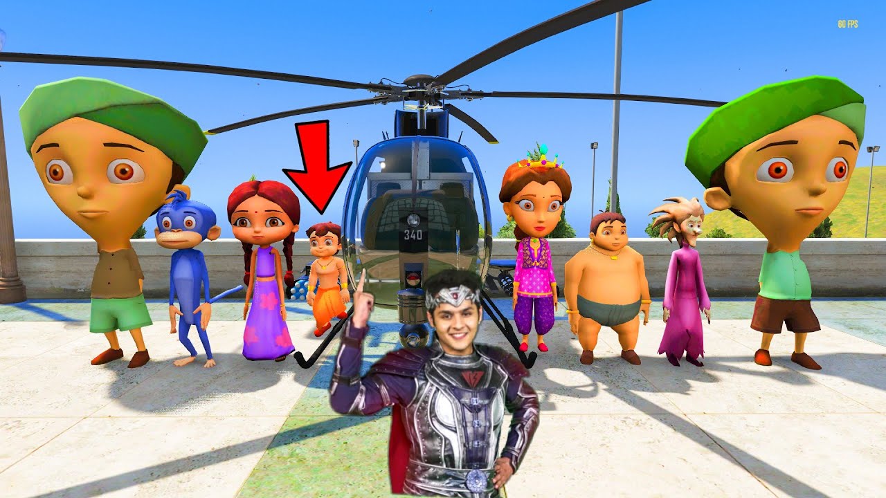 Chhota Bheem And BaalVeer Playing Hide And Seek In Gta 5 | Chhota Bheem