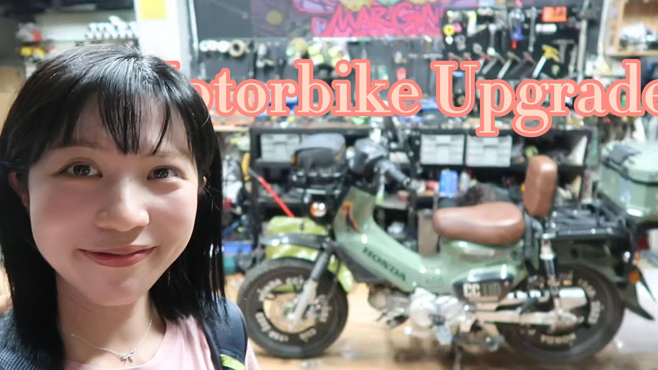 Upgrading My Motorbike in a Late Night Repair Shop