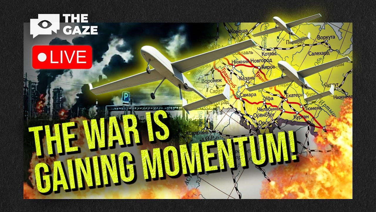 LIVE | CRIMEA AND OMSK ON FIRE! New strikes on Russia's strategic targets