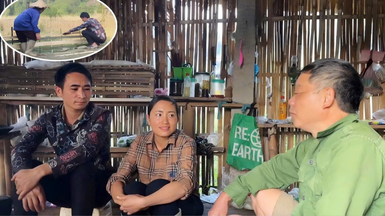 TU and his wife help his mother with work and are happy to be welcomed by his stepfather