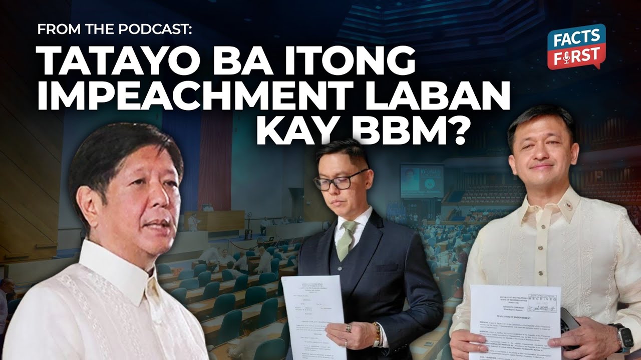 Medyo funny yung ibang grounds to impeachment Marcos Jr.