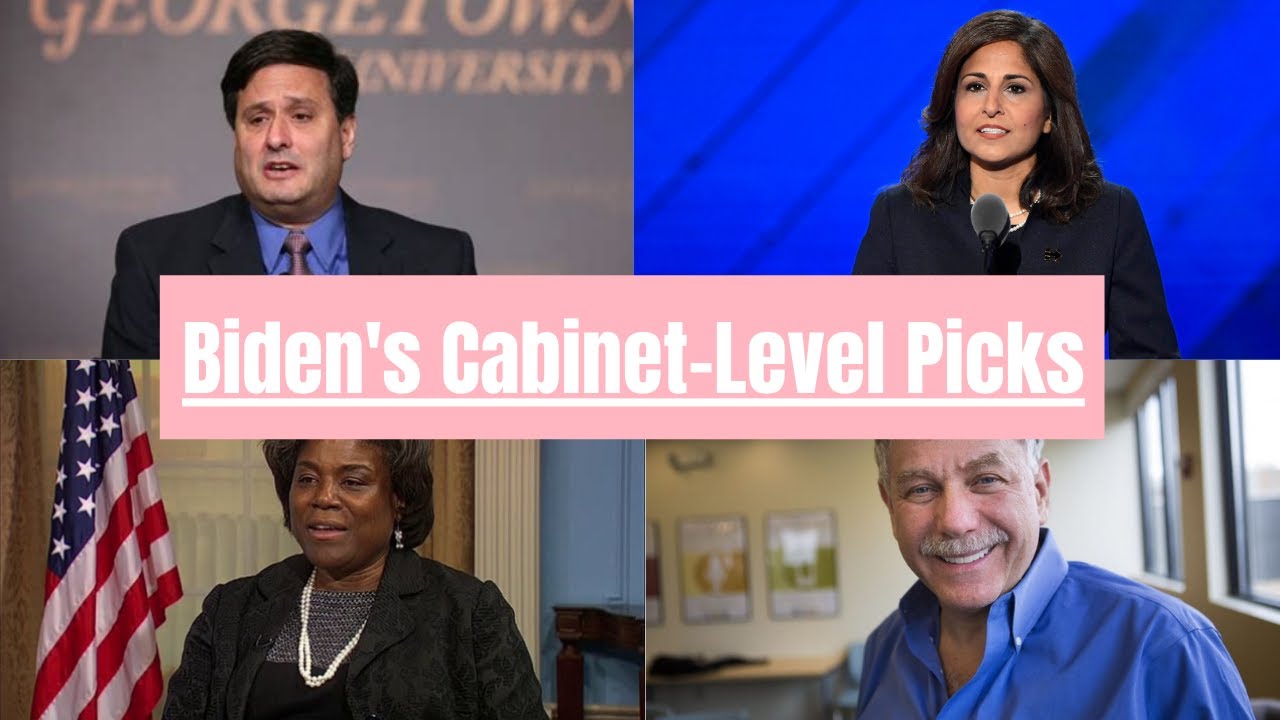 Joe Biden's Cabinet-Level Officials: Explained (Tanden, Klain, Regan, Lander, and more!)
