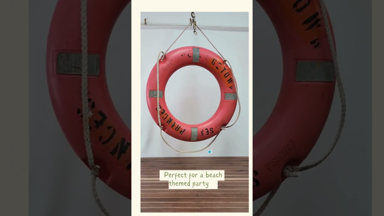 Salvaged Life Rings for Nautical D&eacute;cor in Homes, Restaurants, Retail