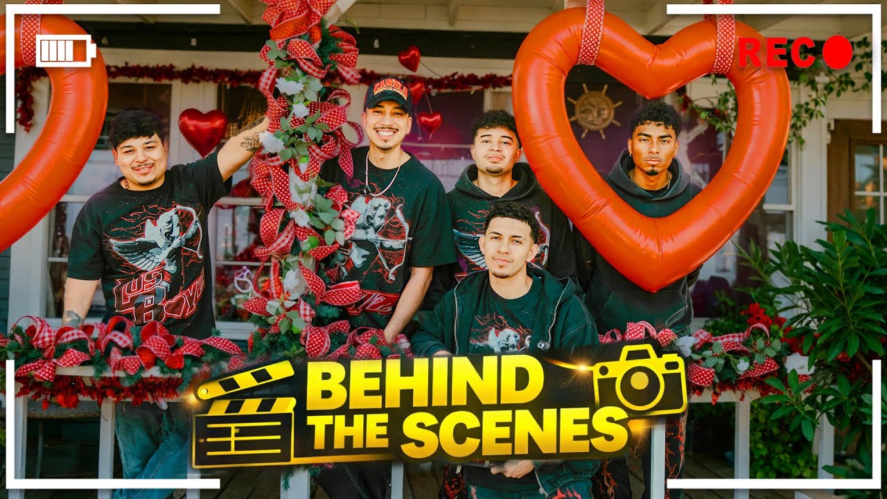 LOS BOYZ VALENTINE'S DAY MERCH DROP (BEHIND THE SCENES)