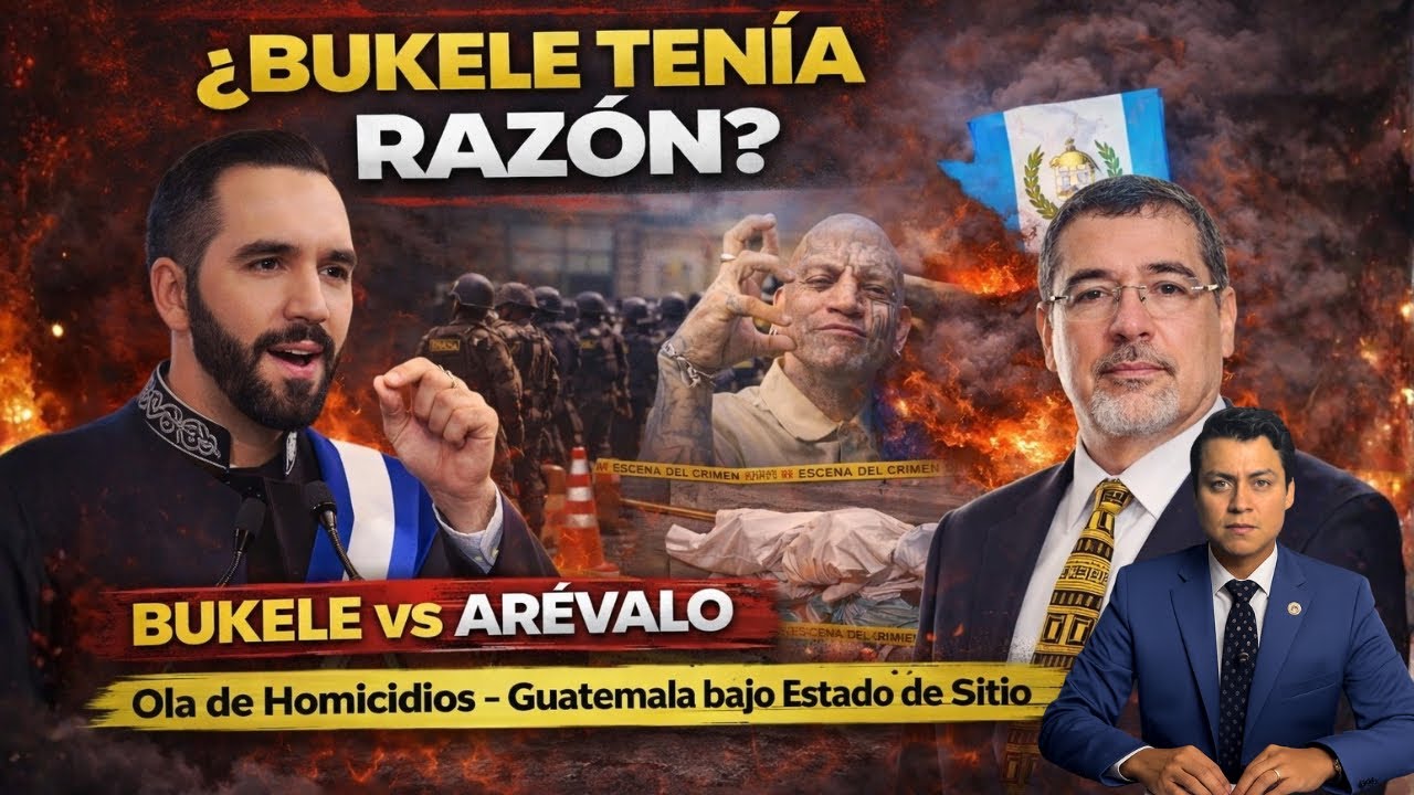 ¿Bukele Tenía Razón? Advirtió esto y Guatemala Tomó Otro Camino. 