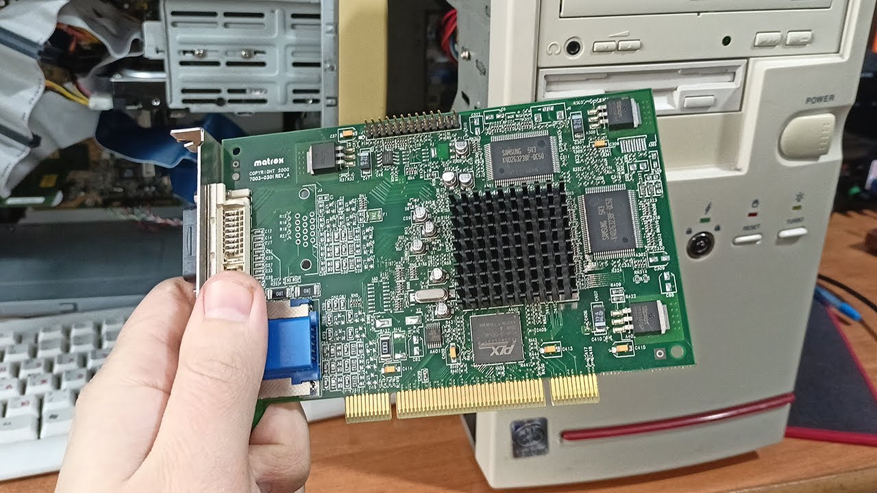 Экзотические, «мощные» видеокарты PCI , для чего они?  Система на FX 5200 PCI.  Что то пошло не так.
