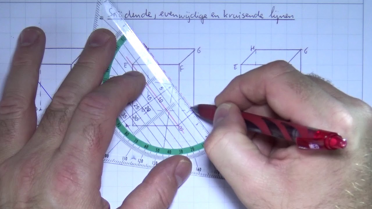 vwo_klas1_12_11 Snijdende, evenwijdige en kruisende lijnen