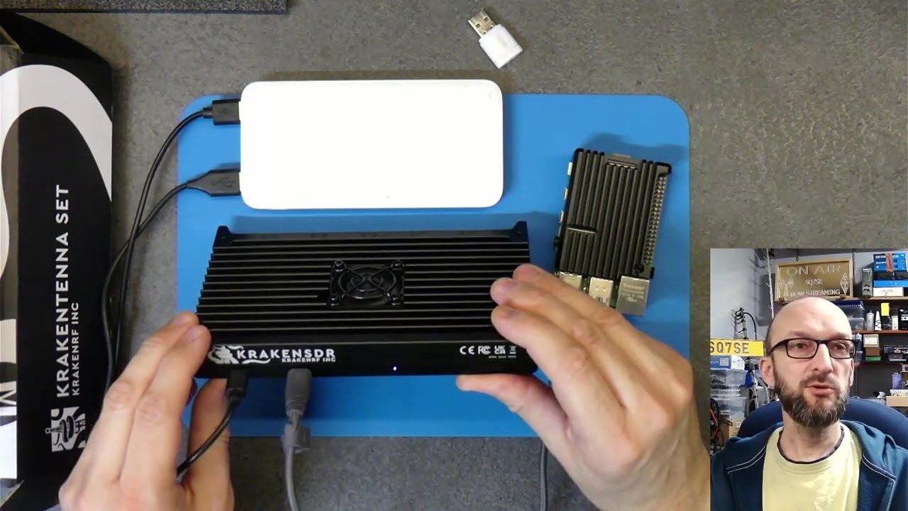 KrakenSDR - urządzenie do namierzania sygnałów radiowych