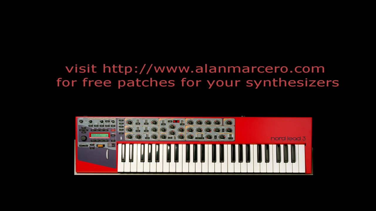 Virtual Analog Synthesizer Clavia Nord Lead 3 Trance Presets