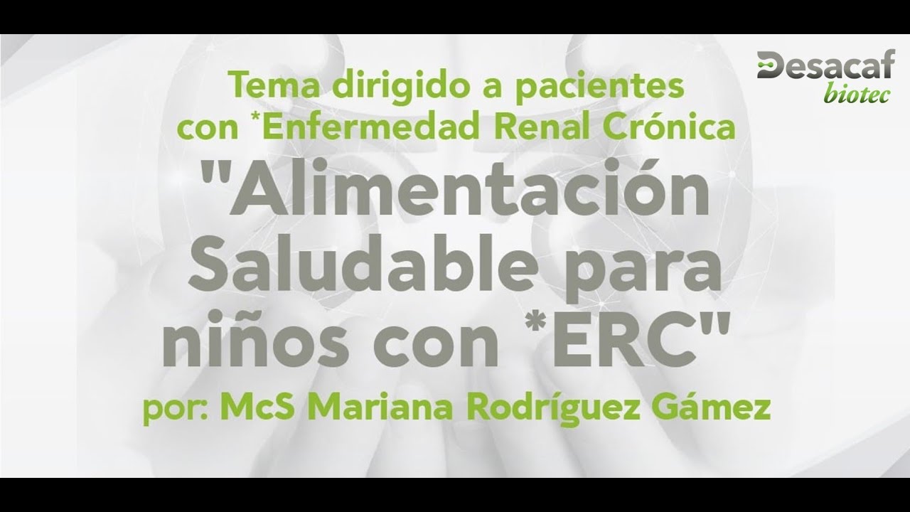 Alimentación Saludable para Niños con Enfermedad Renal Crónica