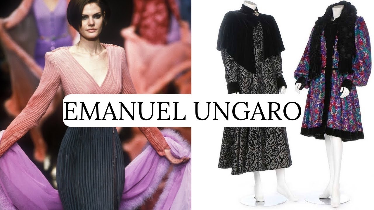 Восхождение Эмануэля Унгаро к моде. Королевская семья в 1980-х годах.