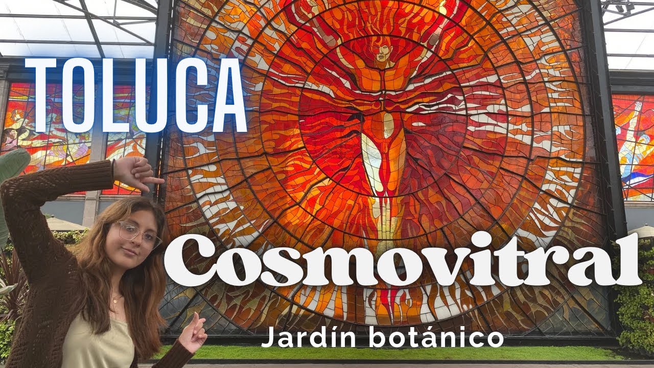 Como es el Cosmovitral de toluca / Jardín Botánico - Hera un Mercado😱