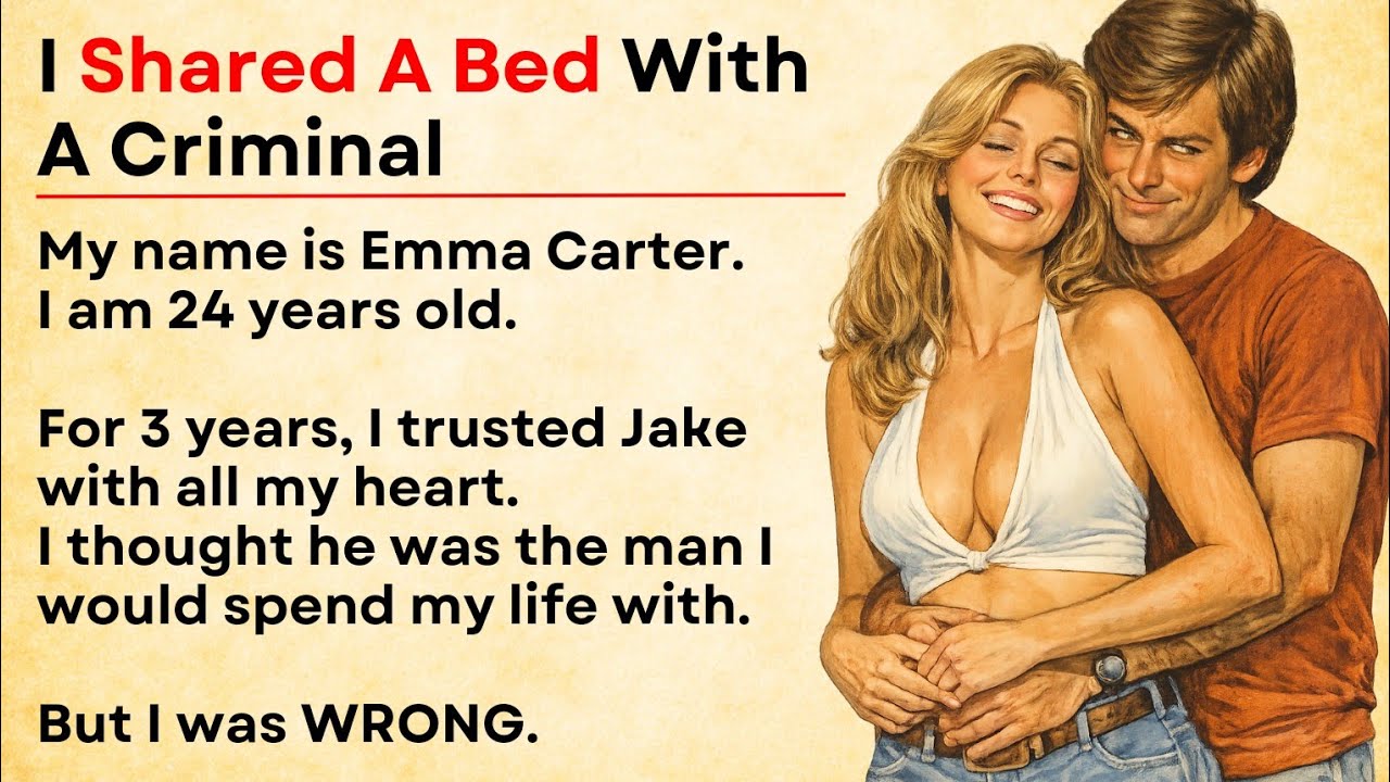 I Shared A Bed With A Criminal || Graded Reader || Simple English Story