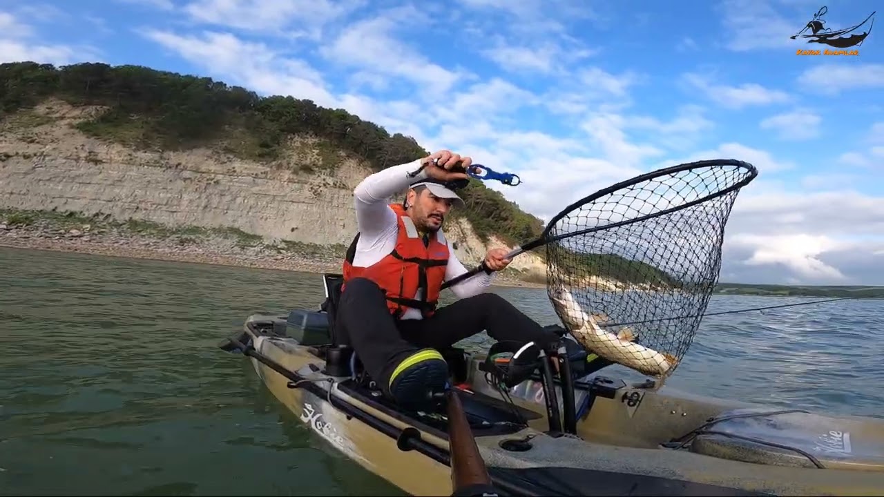 Kano ile Balık Avı Yakala & Pişir - Kayak Fishing Pike