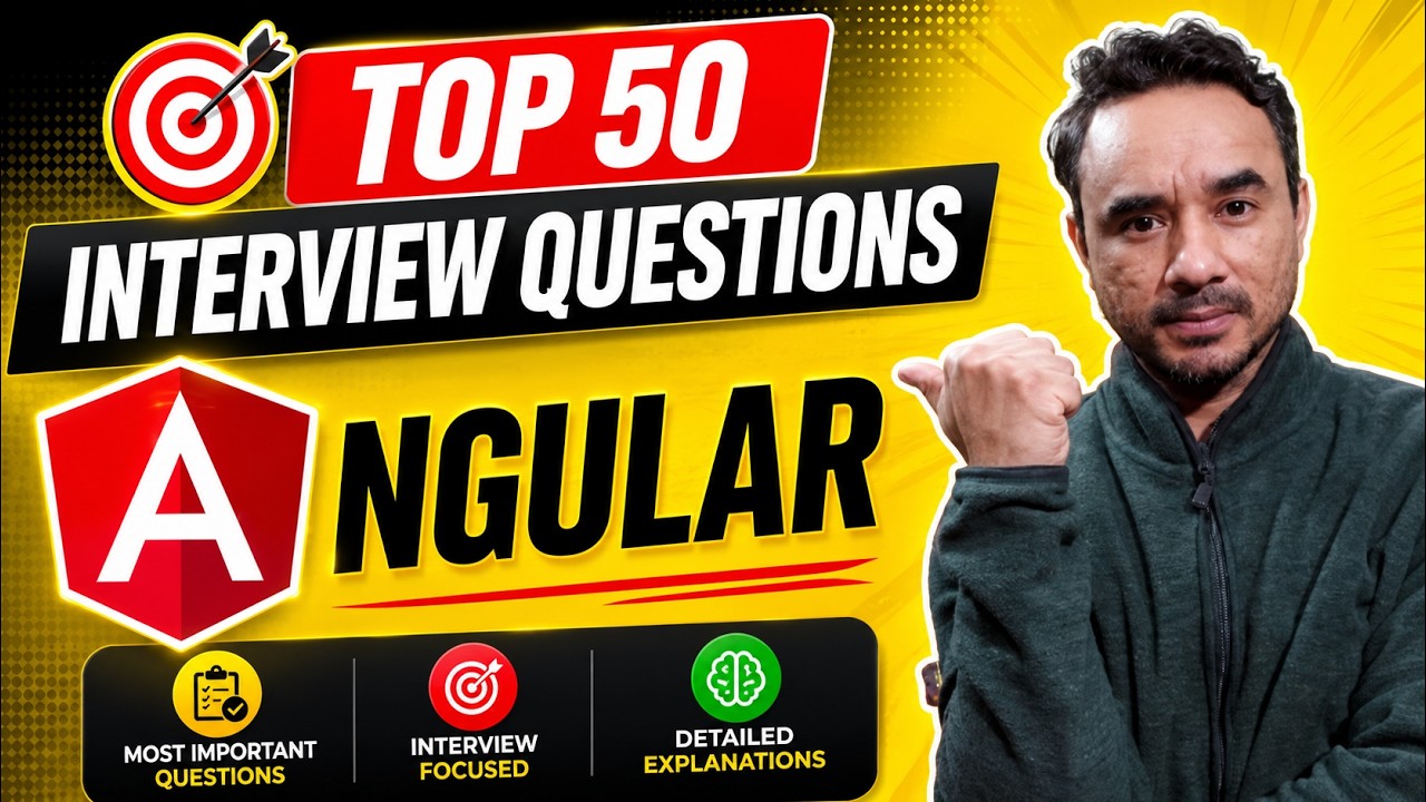 Top 50 Angular Interview Questions